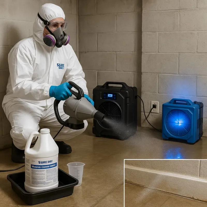 Sanitization and Odor Removal process in West Terre Haute, IN