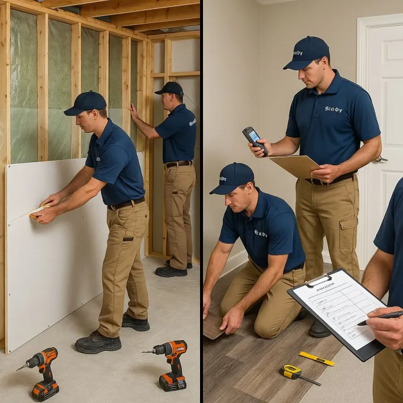 Repairs and Reconstruction process in West Terre Haute, IN