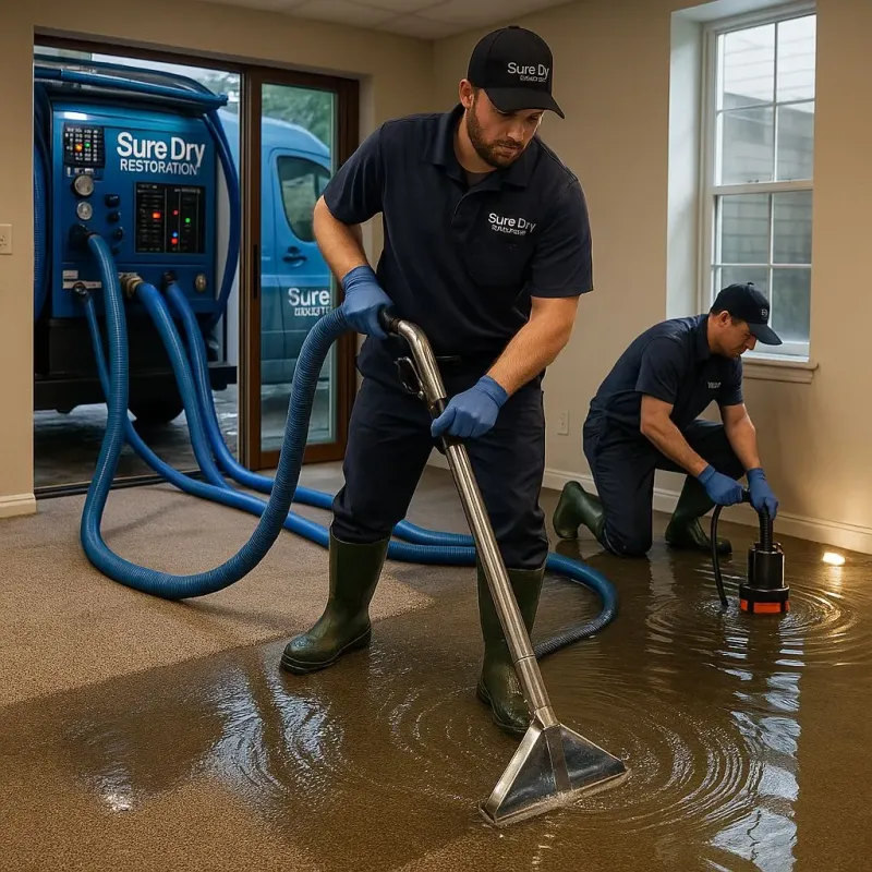 Water Extraction and Removal process in West Terre Haute, IN